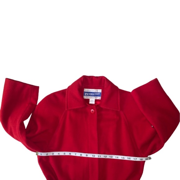 Vintage Pendleton Virgin Wool Long Trenchcoat 8 - Picture 4 of 15